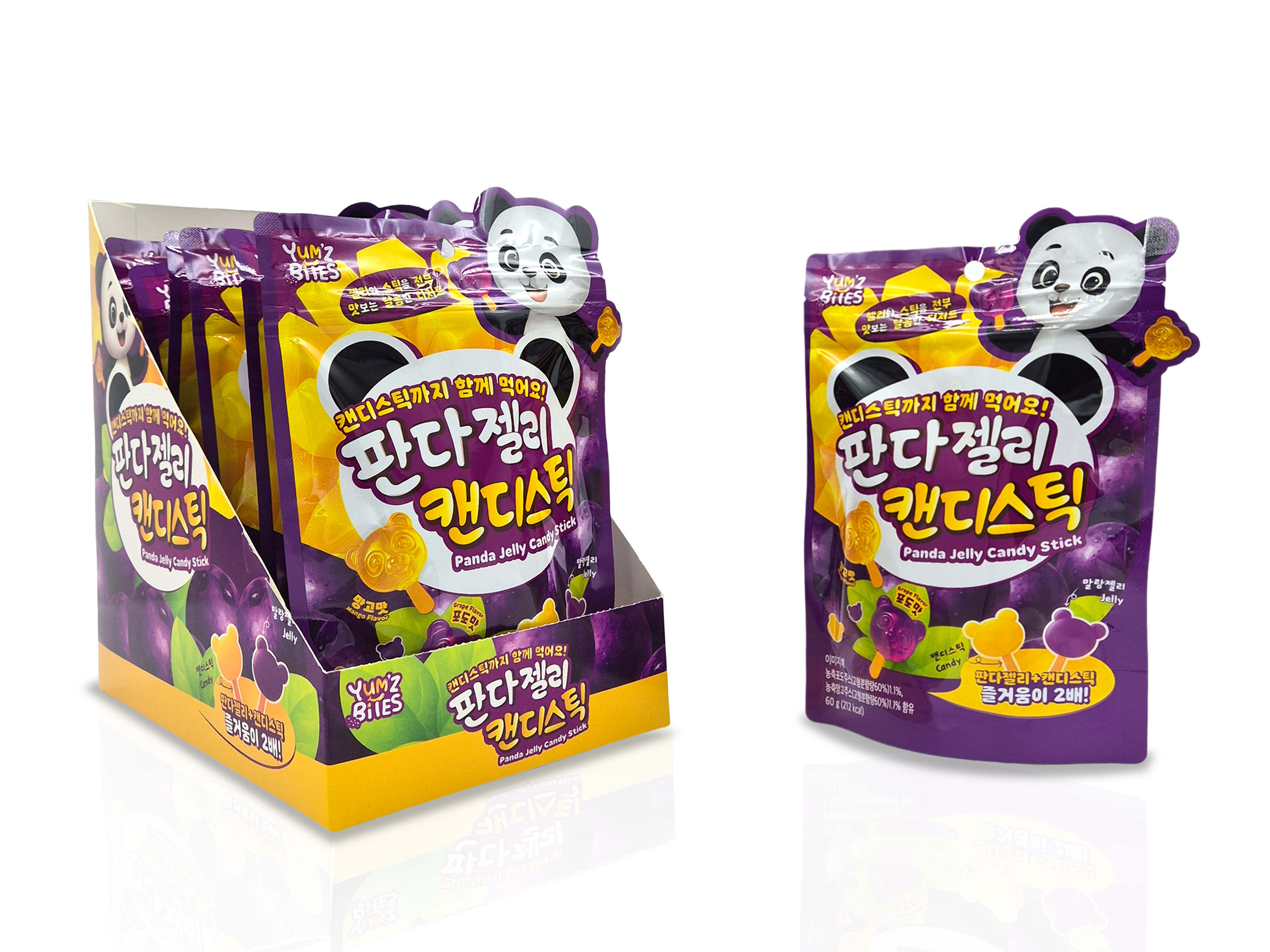 Panda Jelly Candy Stick